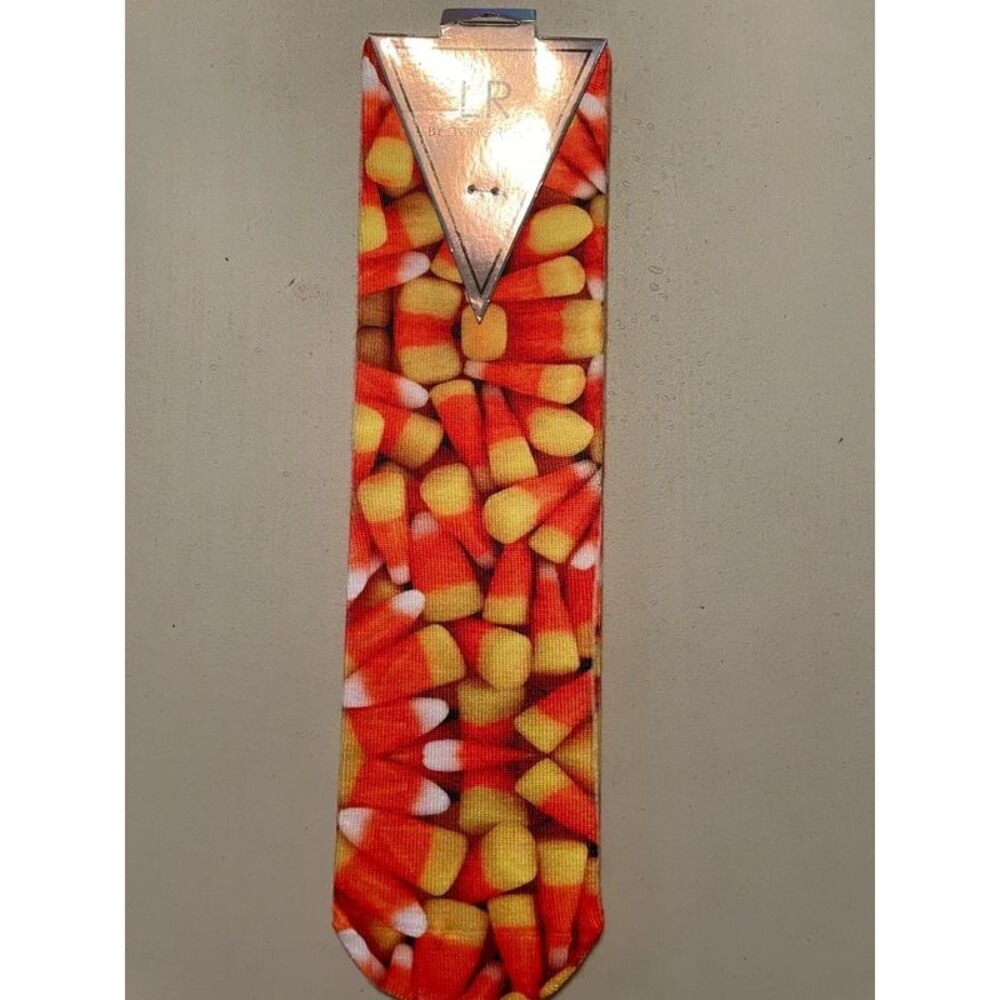 Adult Halloween candy corn Crew socks